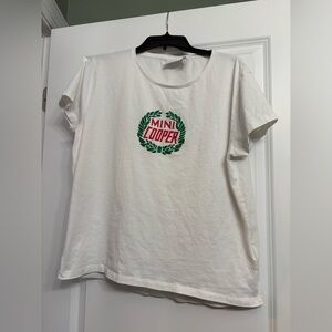 Mini Cooper White T-Shirt